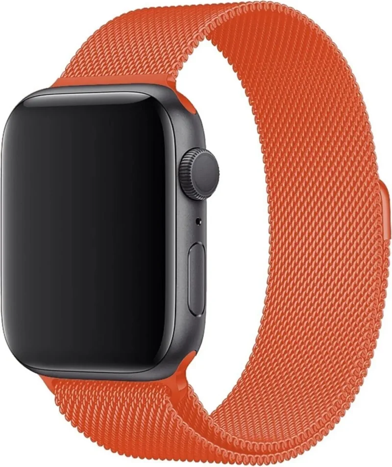 فورزاكاس Metal Magnet Band Strap Compatible with Apple Watch 9 45MM - FC157