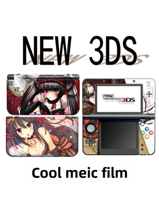 Coolme Game Sticker 3DS Protection Color Film Nintendo Host Handle Film-Color:NEW3DS-010 - Image 4