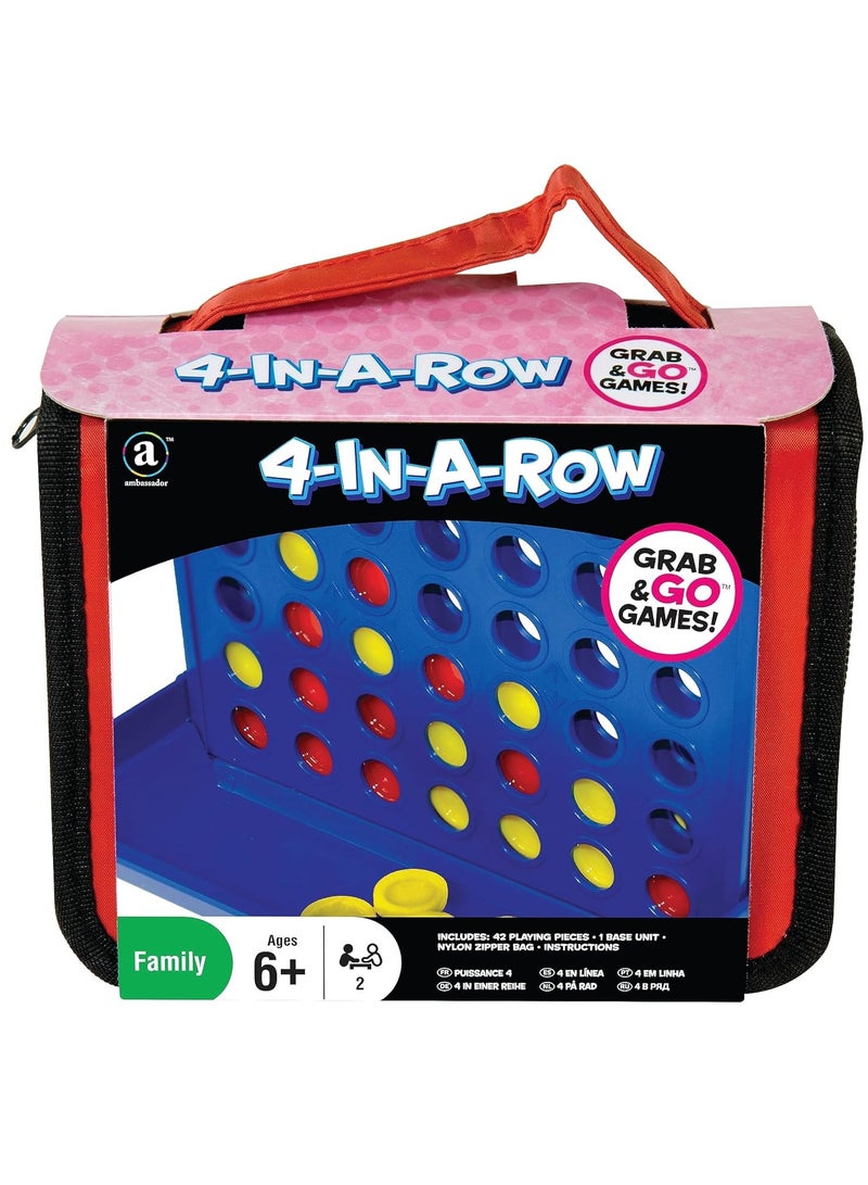 Ambassador Grab & Go Games - Travel 4-in-A-Row Game - Image 4