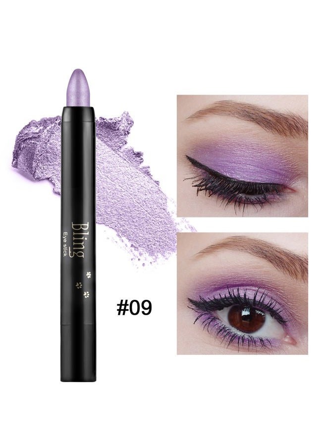 Boobeen Eyeshadow Pencil Crayon Waterproof Eyeshadow Stick Shimmer Cream Eyeshadow Pen Create Glitter Eye Makeup, Easy to Use - Image 2