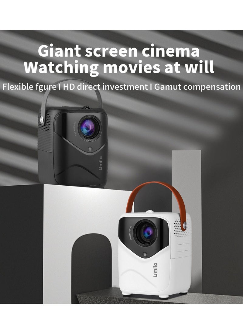 Umiio - Q1 HD Smart Laser 5g Projector Wi-Fi Android Remote Control For Netflix And YouTube - Image 1