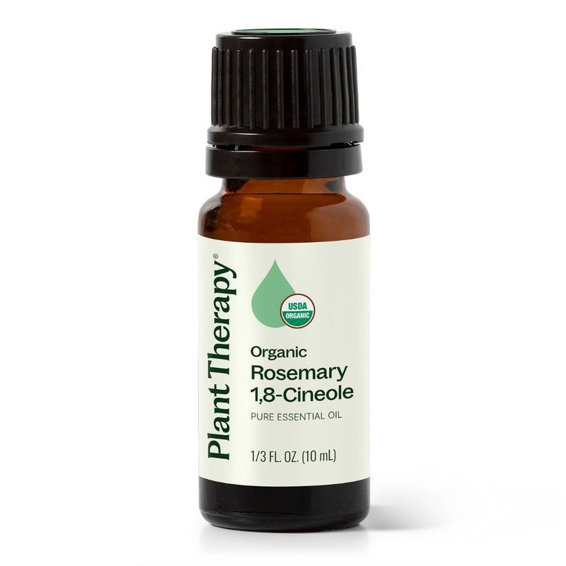 Plant Therapy زيت إكليل الجبل العضوي من بلانت ثيرابي 100% نقي معتمد من وزارة الزراعة الأمريكية غير مخفف طبيعي للعلاج بالروائح درجة علاجية 10 مل 0.33 أونصة - Image 2