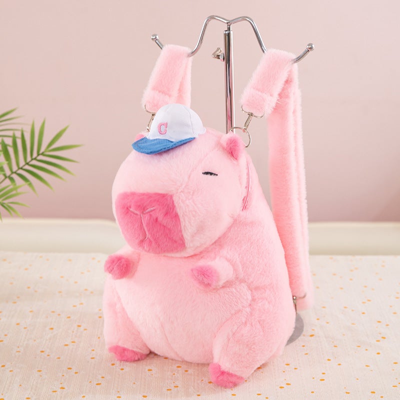 Capybara Capybara Backpack Plush Toy Doll Backpack For Girls Birthday Gifts - Image 1