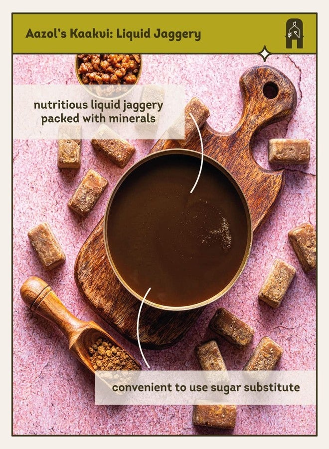 Aazol Liquid Jaggery: Kaakvi - 250ml - Image 2