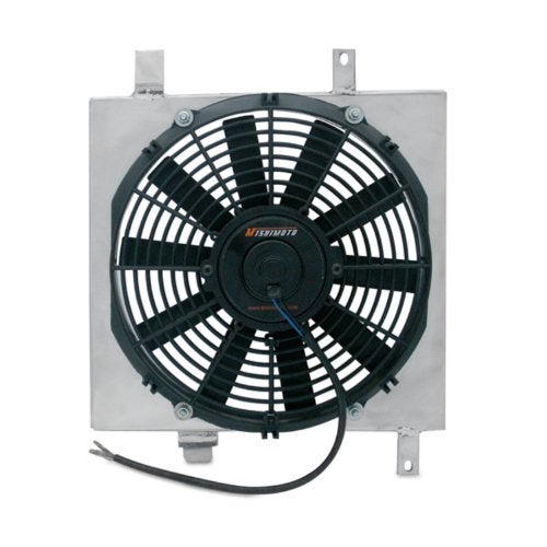 Mishimoto MMFS-INT-90 Performance Aluminum Fan Shroud Compatible with Acura Integra 1990-1993 Silver - Image 4