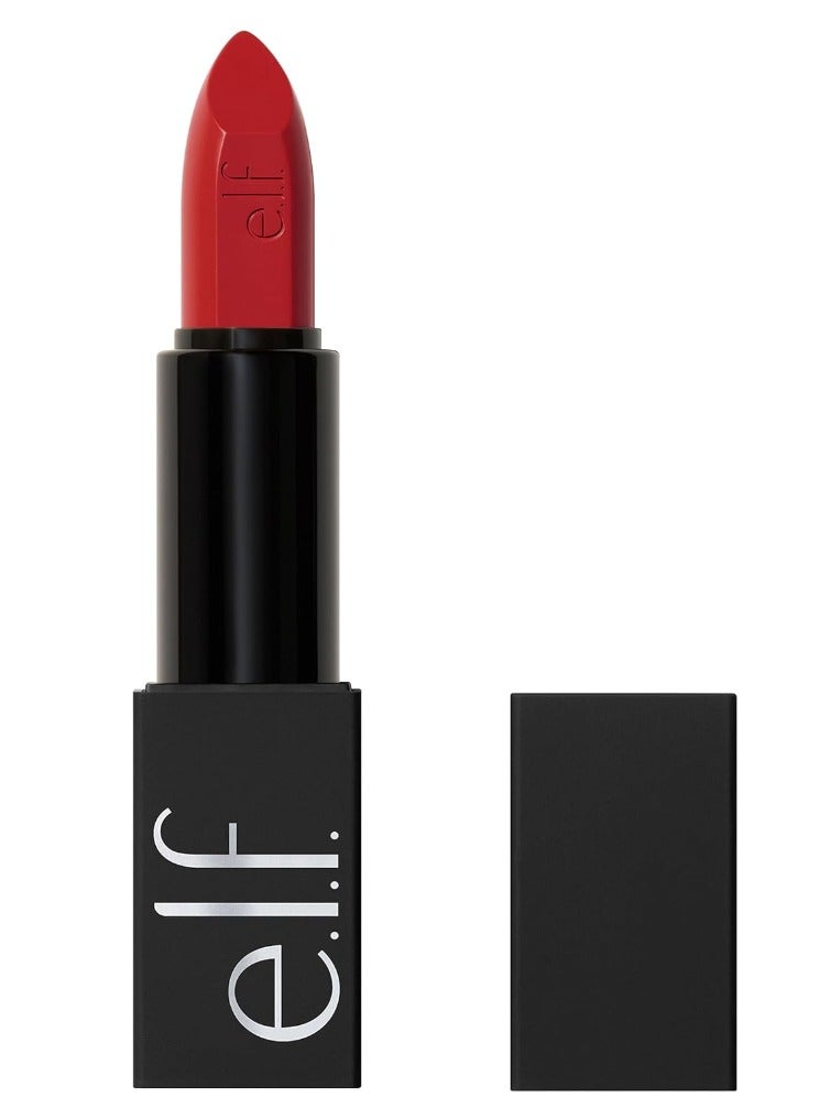 إلف أحمر شفاه ساتن، غني وكريمي يدوم طويلاً، لون أحمر نو ريقيرتس 3.8 جرام - Image 1