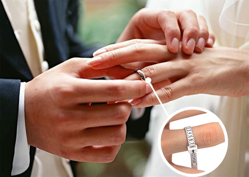 Geoot Finger and Wrist Measuring Tool Set, Universal Ring and Bracelet Sizer, US UK Size Measure Tool for Women Men - Image 5