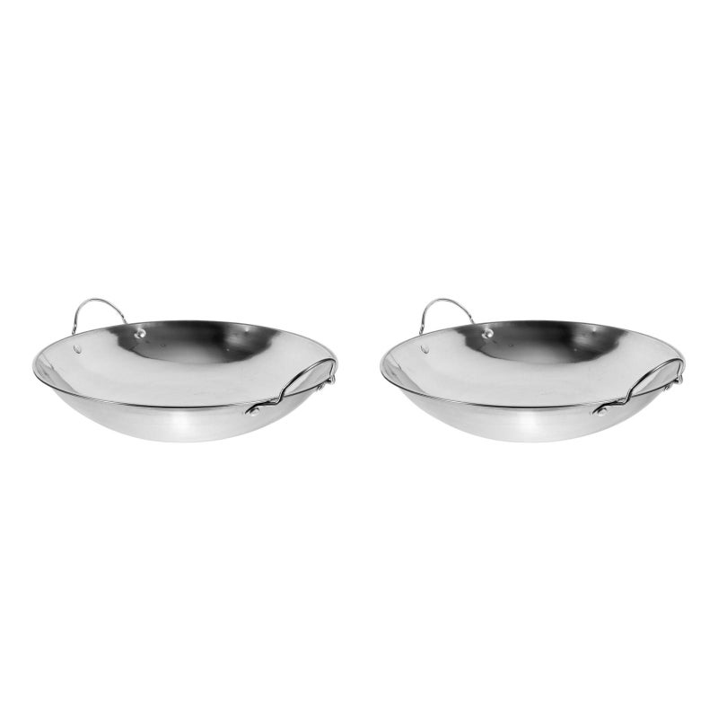 2pcs Hot Pot Cooking Pot Household Cooking Pot Kitchen Hot Pot Thicken Pot with Handle - Image 4