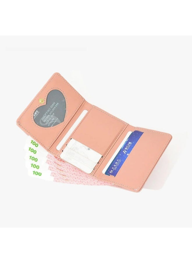 Generic Leather Flip Wallet & Card Holder with Multiple  Pockets Blue  - Image 3