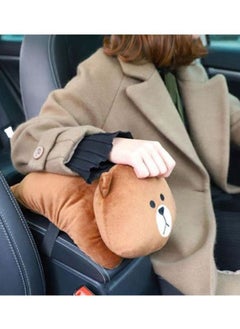 Generic Cartoon Car Tissue Holder Hanging Plush Car Decoration Bear Shape Smooth Out Paper Is Suitable for Most Paper Towels on The Market Seat Back Draw Tissue Box  - Image 4