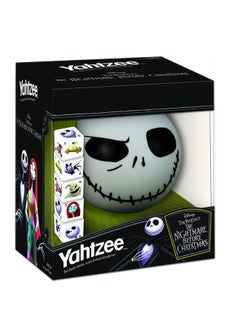 USAopoly Disney Yahtzee The Nightmare Before Christmas Dice Game | Collectible Jack Skellington Toy | Family Dice Game & Travel Games  - Image 1