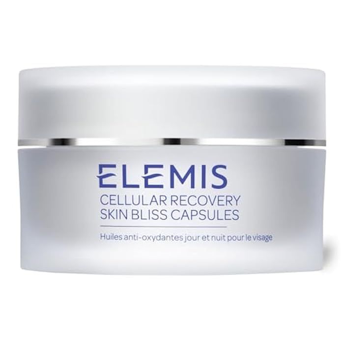 ELEMIS Skin Bliss Capsules, 60 Count – Antioxidant-Rich Anti-Aging Day & Night Face Oils, Purify, Replenish & Nourish the Skin, Skincare Serum Capsules for Face - Image 1