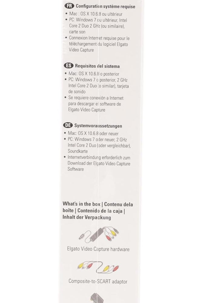 Elgato Video Capture - Digitize Video from VCR, Camcorder, and Other Analog Sources for Mac, PC, and iPad - USB 2.0 - White - Image 5