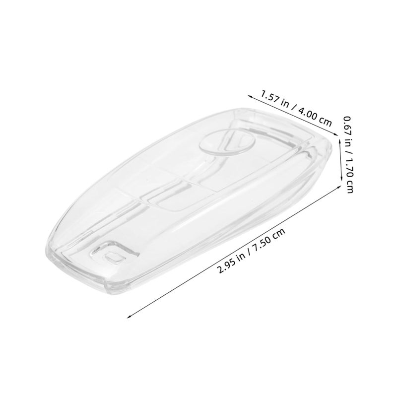 Transparent TPU Car Key Cover Protector Case Scratch Resistant Full Sleeve Vehicle Accessories - Image 3