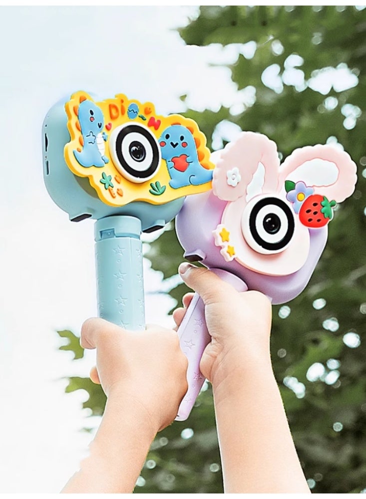 Children's Camera Can Take Photos. Baby's Birthday Gift. Children's Digital Camera【 Top Of The Line 64G Card 】 Strawberry Rabbit -9600W Ultra Clear Screen+Tripod - Image 2