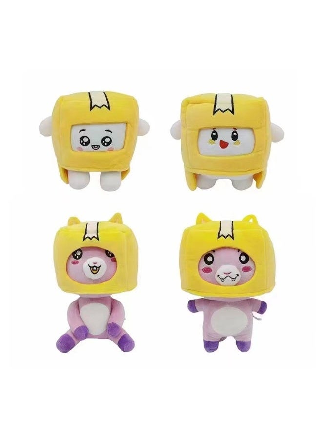 NIBEMINENT - Lankybox Plush Toy Box Figure - Image 1