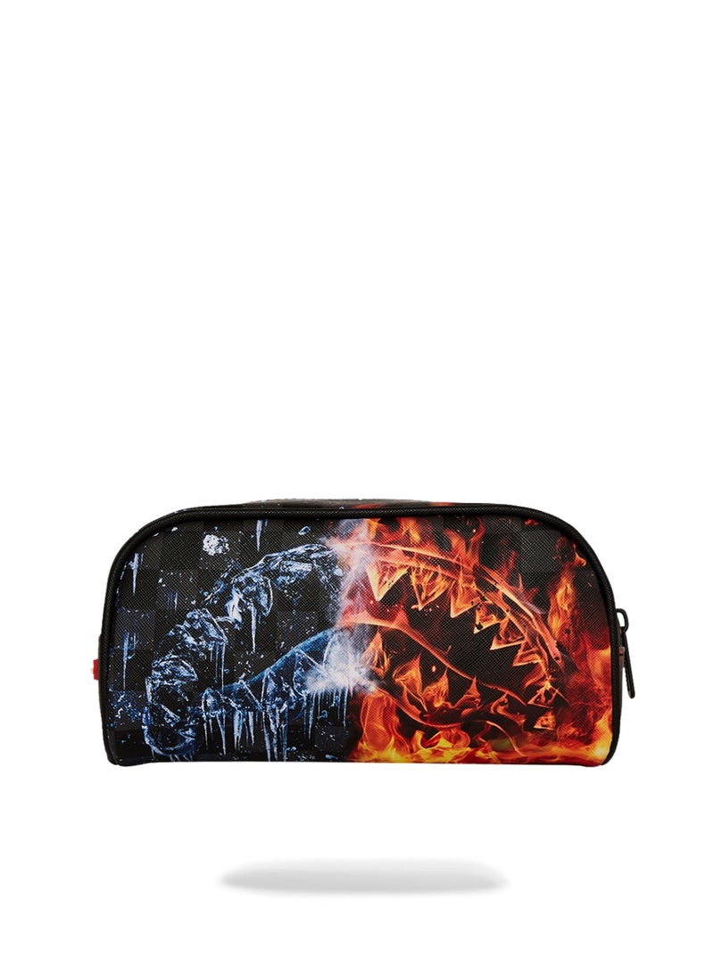 SPRAYGROUND FIRE & ICE SHARK PENCIL POUCH  - Image 1