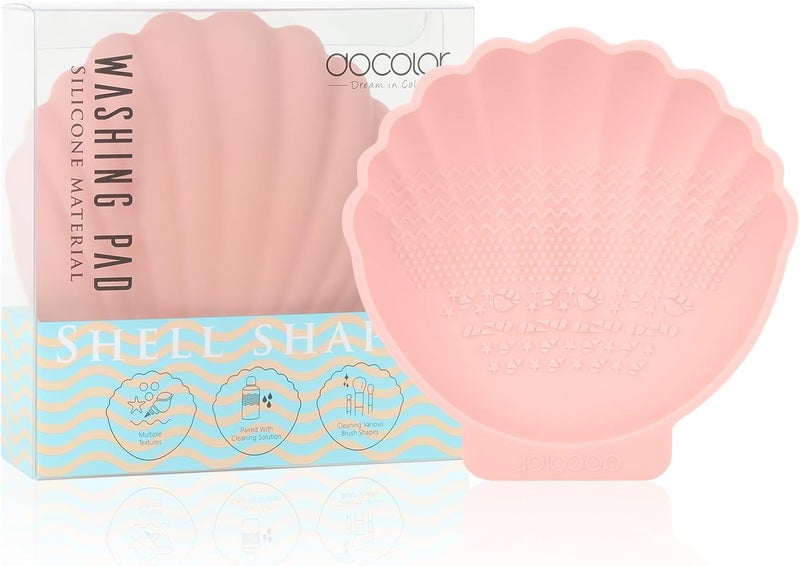 Silicone Makeup Brush Cleaner Mat Portable Cleaning Pad for Brushes Beauty Blenders Powder Puffs Sponges and Makeup Tools Easy to Use and QuickDry Design for Travel and Daily Maintenance