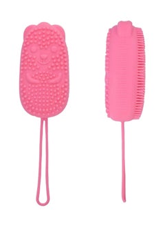 Generic Silicone Bath Body Brush، Massage Silicone Loofah، Body Scrubber - Multi Color.  - Image 5