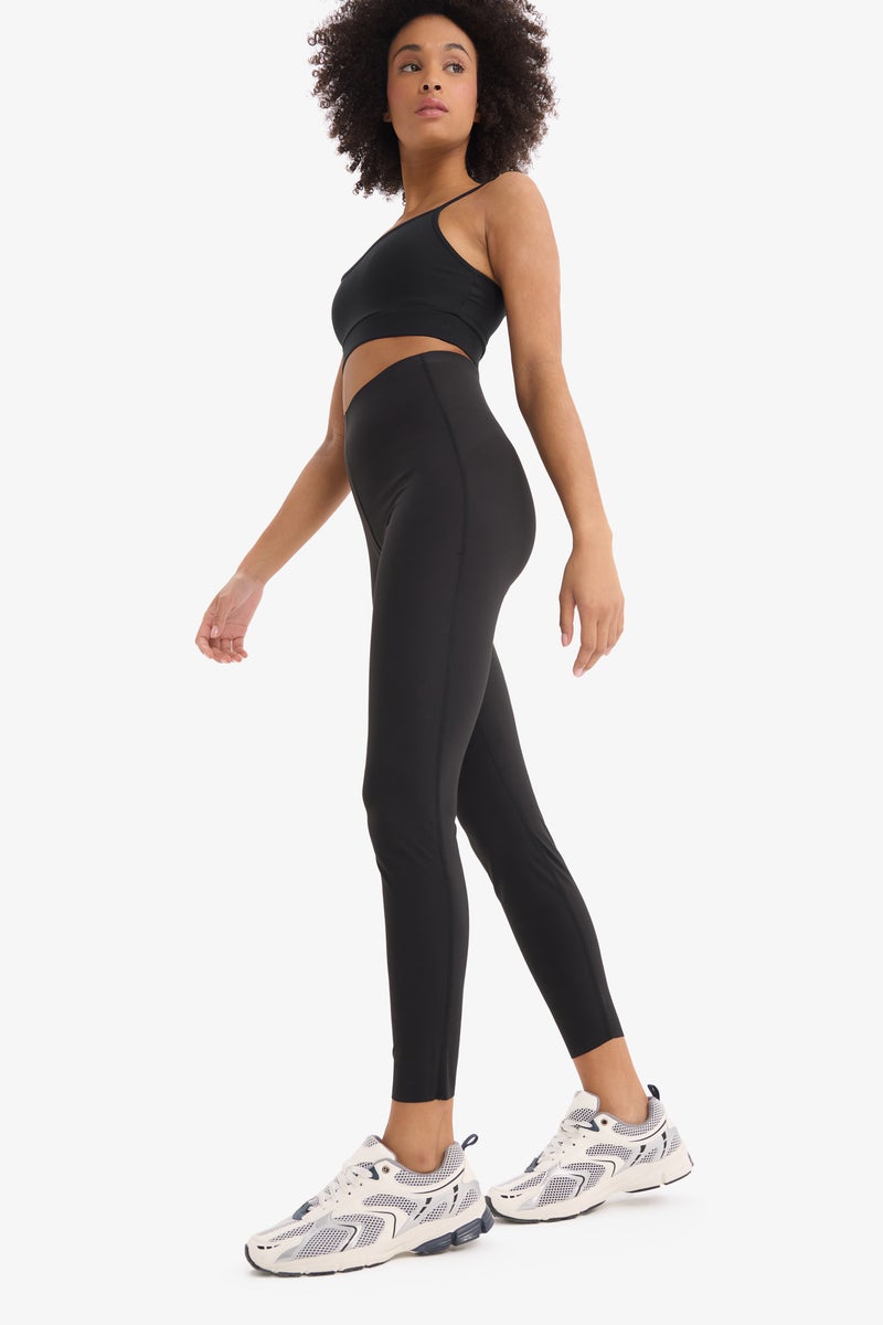 DeFacto Black Woman DeFactoFit Waist Shaper Sports Leggings Casual - Image 2