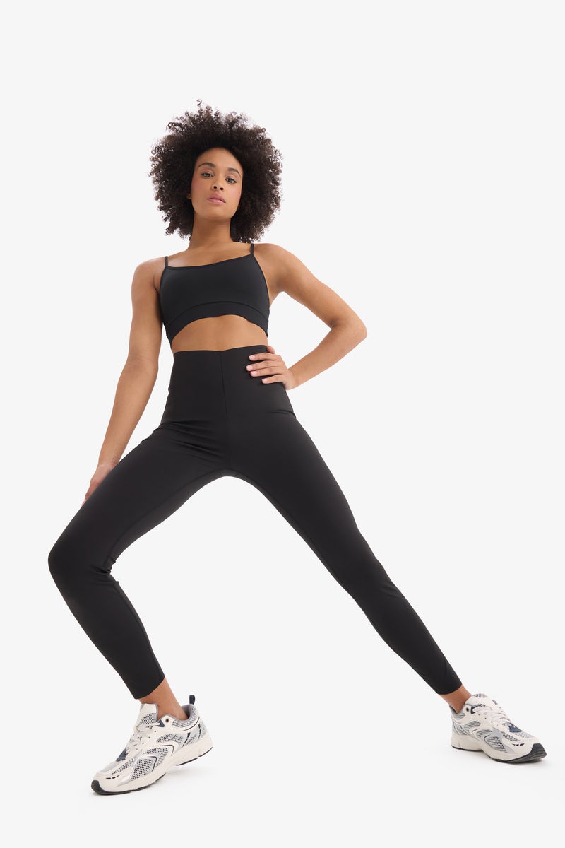 DeFacto Black Woman DeFactoFit Waist Shaper Sports Leggings Casual - Image 3