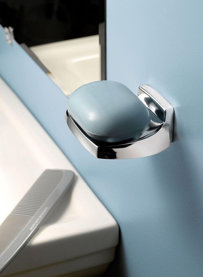 Moen P5360 Donner Contemporary Wallmount Soap Holder, Chrome - Image 3