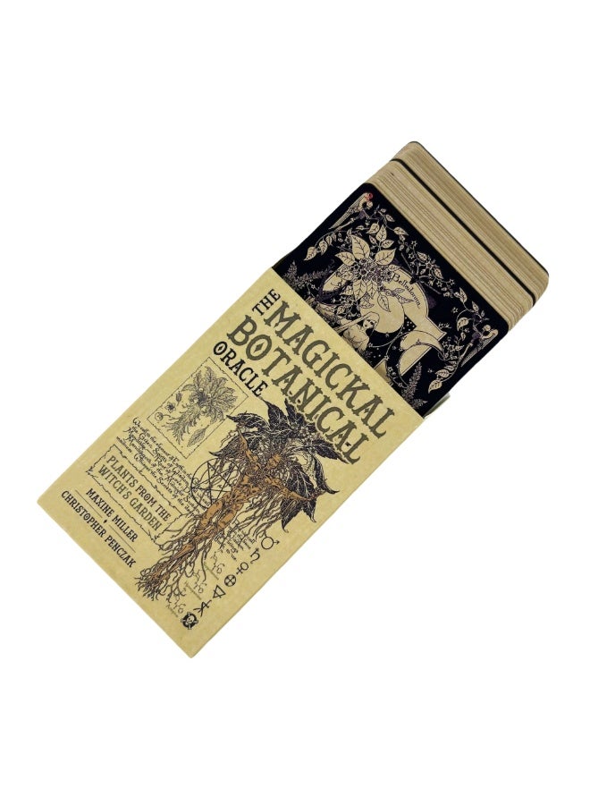 NIBEMINENT Magic Plant Divination Card Deck: 33 Tarot Cards - English Divination Card Set - Image 4