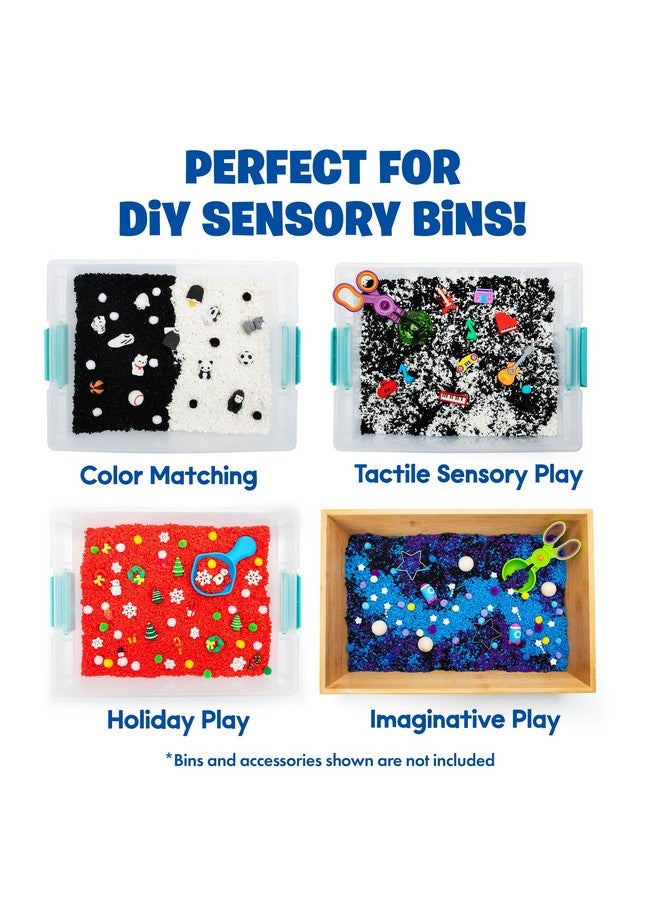 Educational Insights بلاي فوم بلاك آند وايت من إديوكيشنال إنسايتس لصناديق الحسية، مجموعة من 2، للأعمار 3 سنوات فما فوق - Image 3