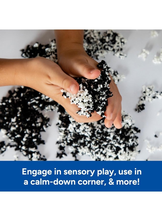 Educational Insights بلاي فوم بلاك آند وايت من إديوكيشنال إنسايتس لصناديق الحسية، مجموعة من 2، للأعمار 3 سنوات فما فوق - Image 4