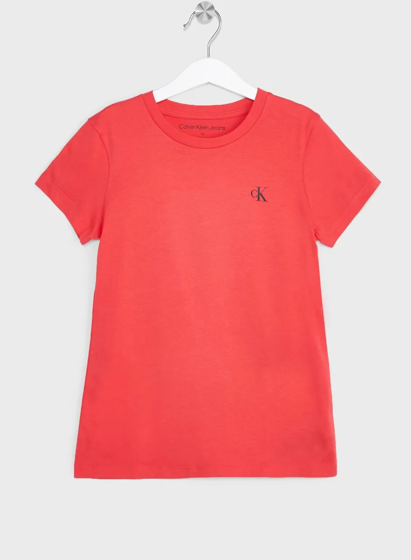 Calvin Klein Jeans Kids 2 Pack Monogram T-Shirt
