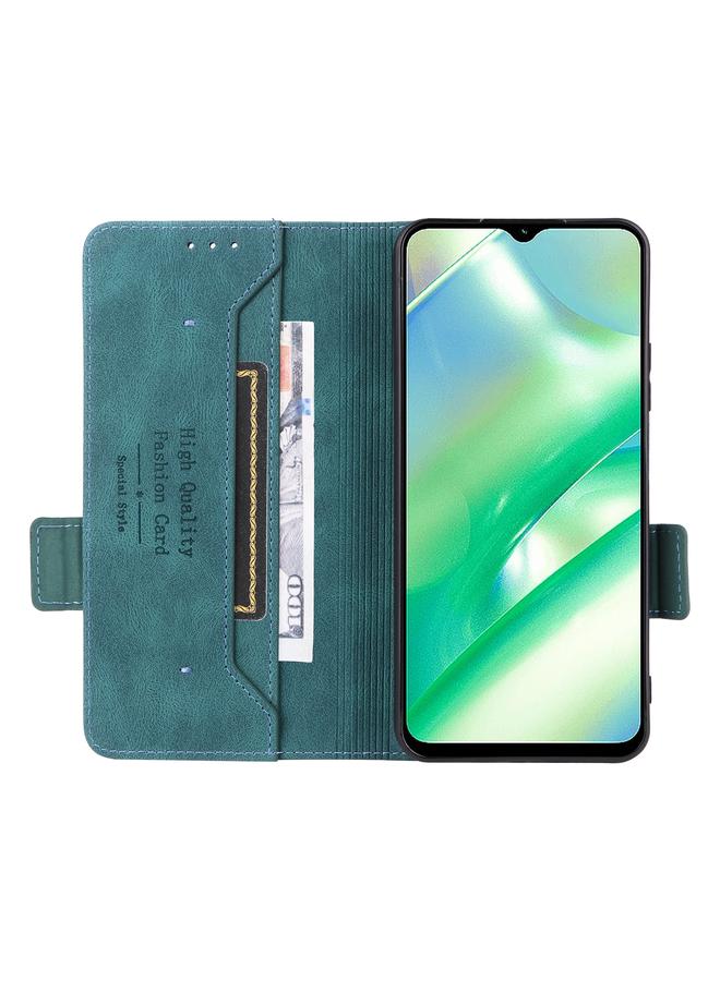 S-TOP Case For Realme C33 Magnetic Clasp Leather Phone Case - Image 4