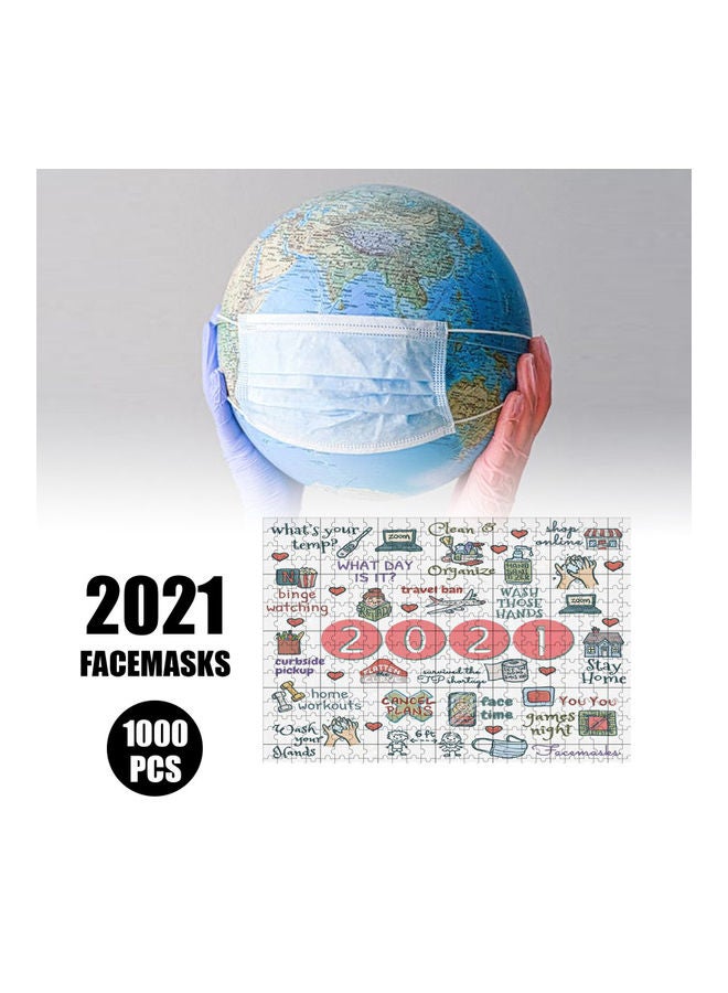 1000-Piece Self Assembly Paper DIY Puzzle Toy - Image 2