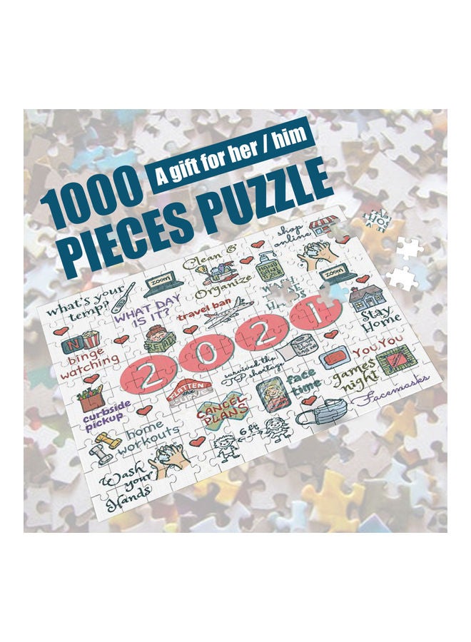 1000-Piece Self Assembly Paper DIY Puzzle Toy - Image 3