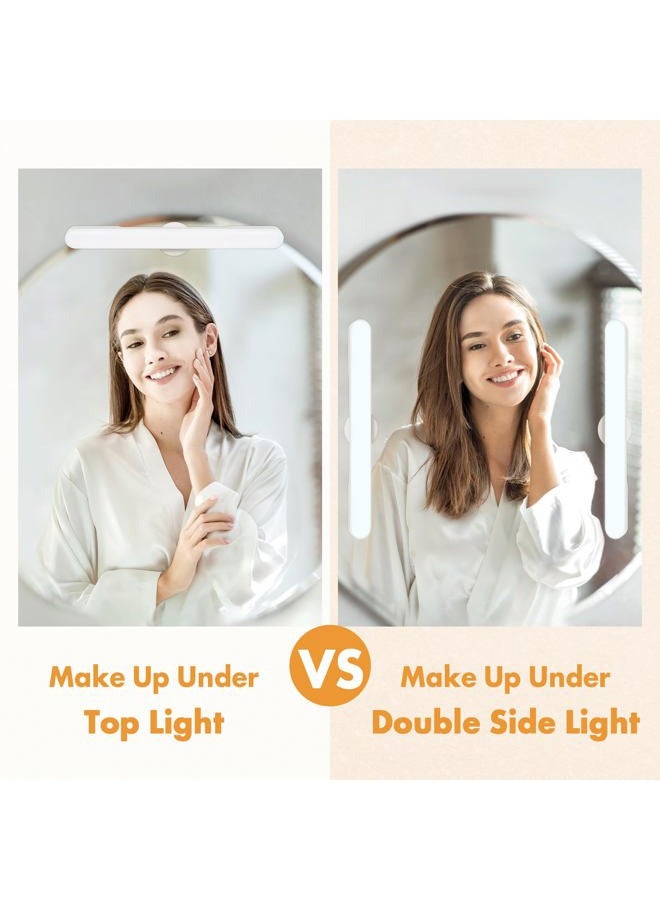 cambk Set of 2 Wireless Vanity Makeup Lights for Mirror, Rechargeable LED Stick On Light Bar for Bathroom Mirror with 3 CCT&Dimmable, Elegant Cordless Lighting Chritsmas Holiday Gifts for Women - Image 5