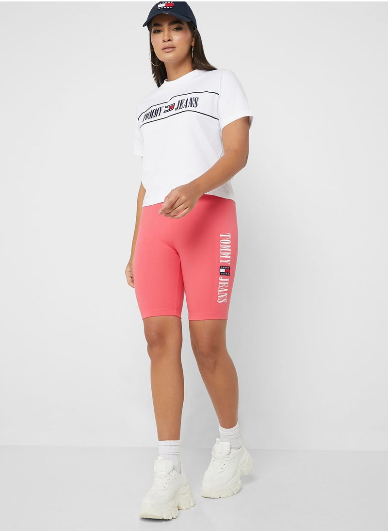 TOMMY JEANS - 3 Pack Pocket Detail High Waist Shorts - Image 1
