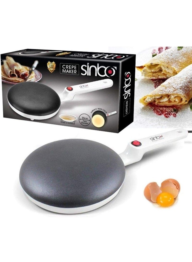 Sinbo Electric Crepe Maker SP 5208 White - Image 3
