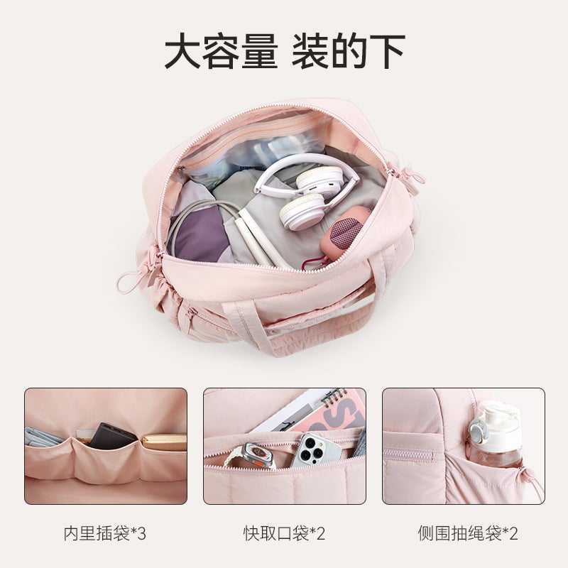 Women's Fashion Large Capacity Travel Duffel Bag Waterproof Sports Gym Lightweight Luggage - Image 3