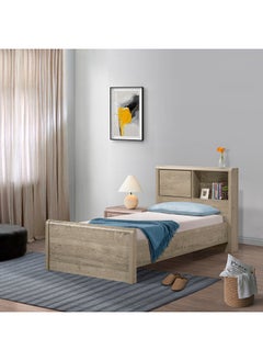 Home Box Curvy Plus Single Bed With Headboard Storage 103.3 x 99.8 x 227.2 cm  - Image 1