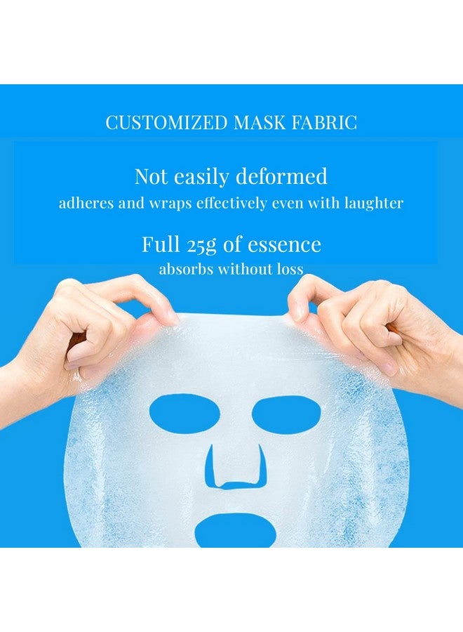 +WIS+ Wis+ Hyaluronic Acid Essence 24 Sheet Mask With Aloe Vera Vitamin B5 Deep Hydration And Moisturizing Anti Aging Facial Mask Beauty Mask For All Skin Care Type  - Image 4
