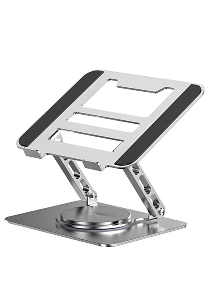 Topyich Adjustable Laptop Stand for Desk with 360 Rotating Base, Ergonomic Laptop Riser for Collaborative Work, Fully Foldable for Easy Storage, Fits MacBook All Laptops up to 17 inches  - Image 2