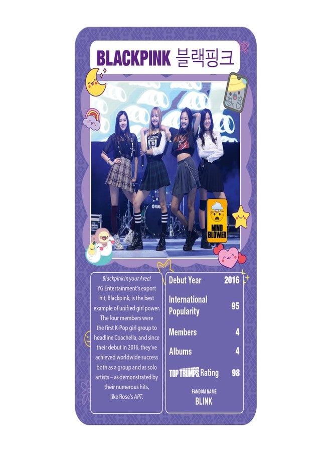 Top Trumps Card Game K Pop - Family Learning Games for Kids and Adults for 2+ Players - Kid War Games for Families for 6 Plus Kids - Image 4