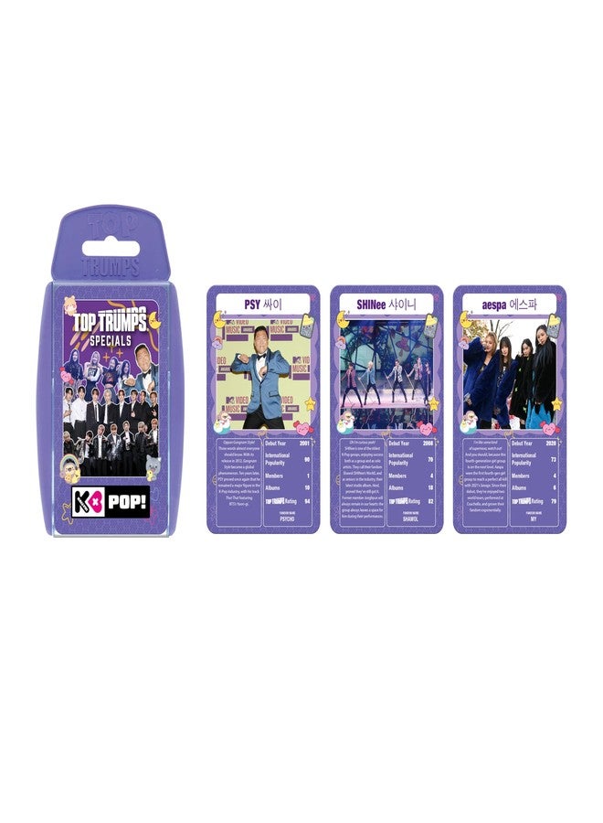 Top Trumps Card Game K Pop - Family Learning Games for Kids and Adults for 2+ Players - Kid War Games for Families for 6 Plus Kids - Image 2