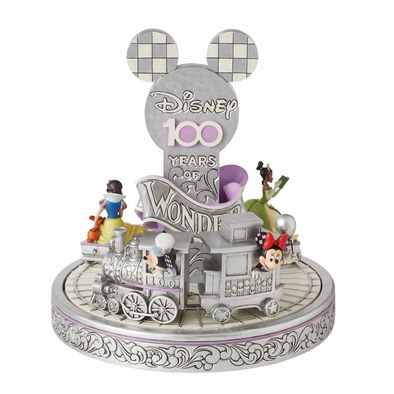Enesco Enesco Disney Traditions by Jim Shore 100 Years of Wonder Centennial Train Animated Figurine Set 95 Inch Multicolor 