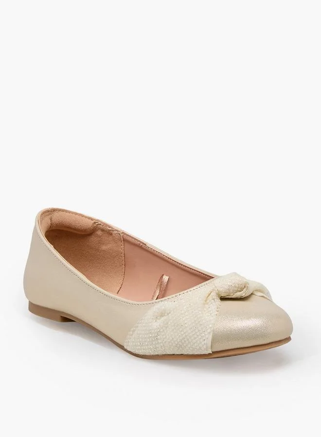 ليتل ميسي Girls Slip-On Ballerina Shoes