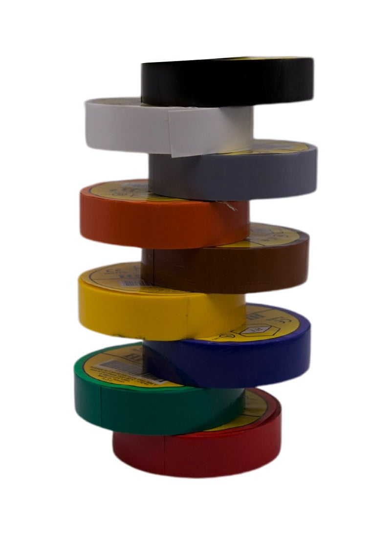 Hi-Tech Electrical Tape - 50 FT Yellow (Pack of 10) - Image 3