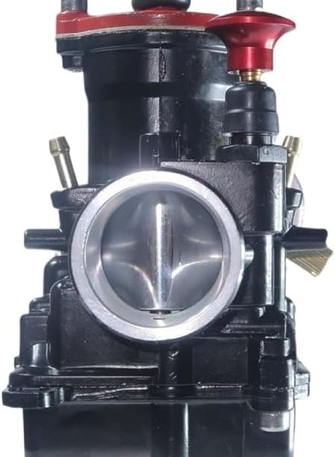 Universal Motorcycle Carburetor PWK 24mm Black Paint Red Interface for Scooters ATV - Image 2