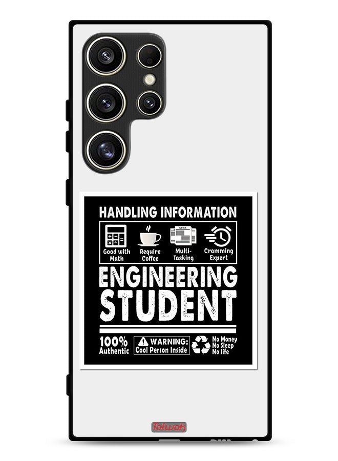 Tolwak Samsung Galaxy S24 Ultra 5G Protective Case Cover Engineering Student Sticker - Image 1
