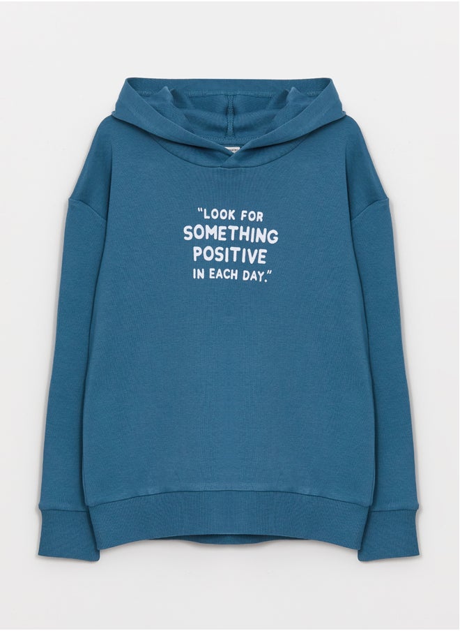 LC WAIKIKI Comfortable Fit Hooded Boy's Hoodie  - Image 1