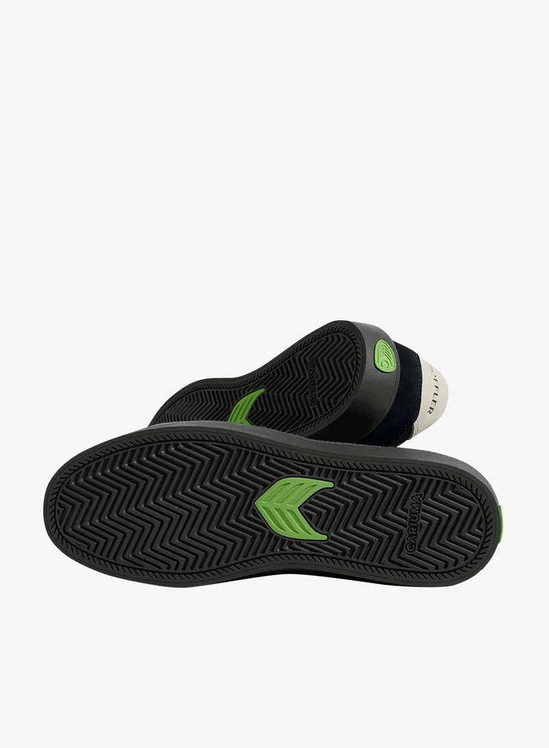 Cariuma  T20 PRO All Black Suede and Mesh Ivory Logo Sneaker  | Best Price UAE