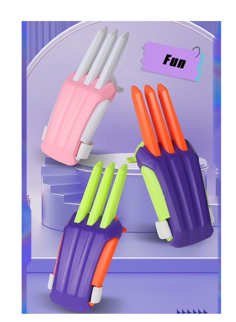 Furtey 2 Pcs Fidget Toy, retractable toys Carrot paw Sensory Toys,  Fidget Toys, Funny toys for kids, Used to Relieve Stress,Anxiety, Best Party Favors for Kids Goodie Bags - Image 3